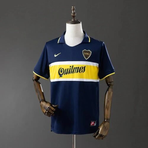 CAMISETA BOCA JUNIORS 97/98 HOMBRE (RETRO) - Zona Camisetas