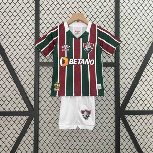 CAMISETA FLUMINENSE I 24/25 CONJUNTO INFANTIL - Zona Camisetas