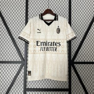CAMISETA AC MILAN BEIGE 23/24 HOMBRE (VERSIÓN FAN) - Zona Camisetas