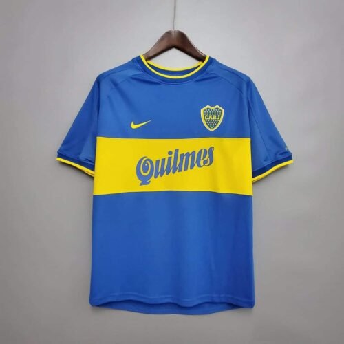 CAMISETA BOCA JUNIORS 99/20 HOMBRE (RETRO) - Zona Camisetas