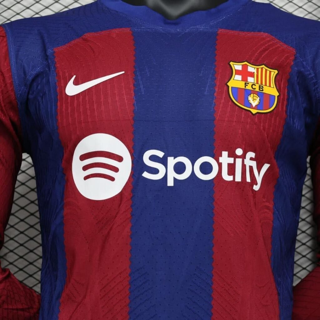 562398ad CAMISETA BARCELONA I 23/24 HOMBRE (MANGA LARGA) VERSIÓN JUGADOR