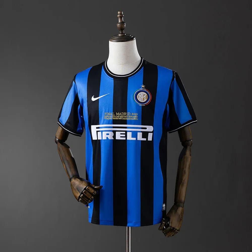 CAMISETA INTER DE MILAN I 09/10 HOMBRE (RETRO)
