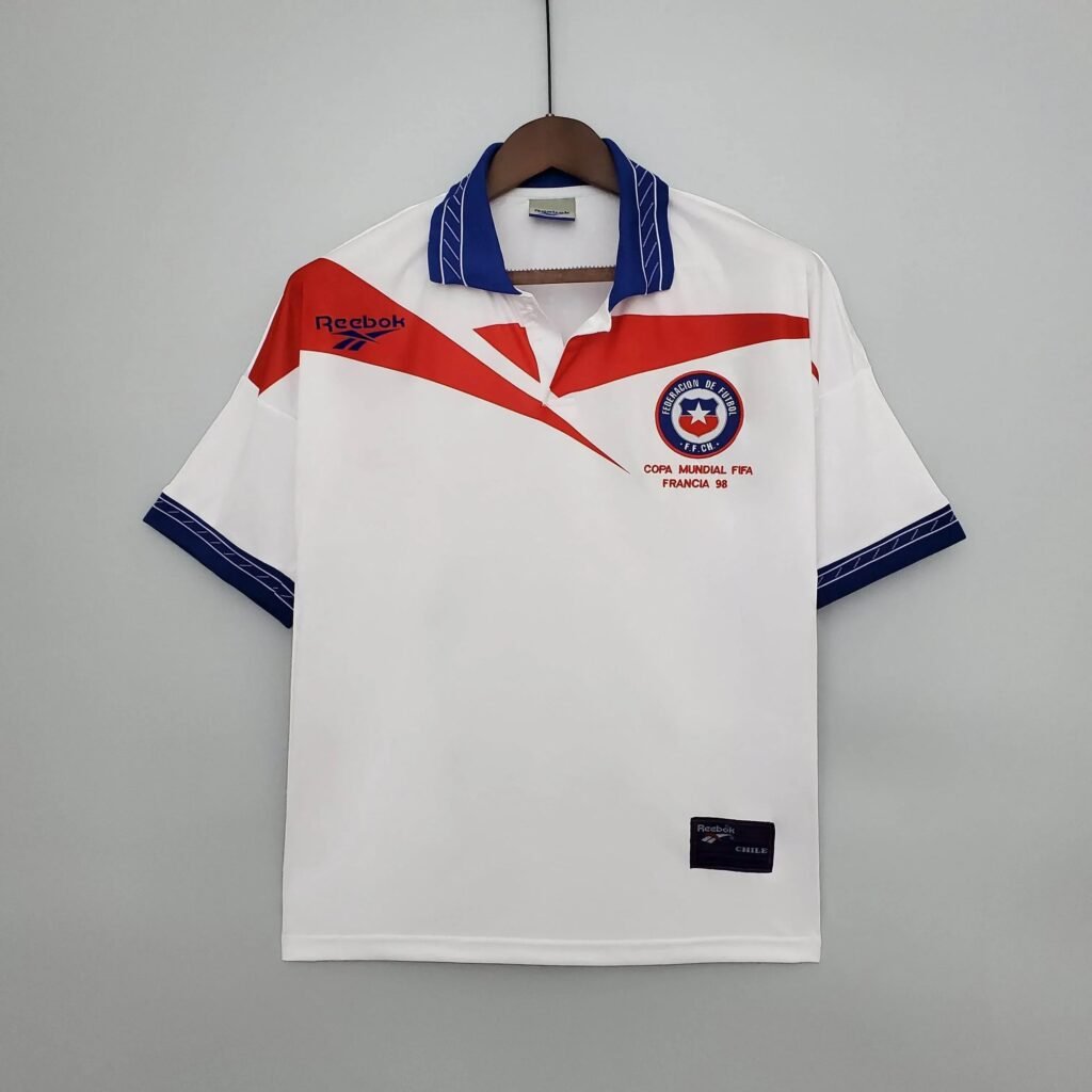 CAMISETA CHILE Il 1998 HOMBRE (RETRO) - Zona Camisetas