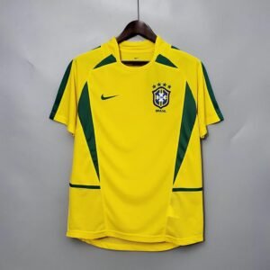 CAMISETA BRASIL I 2002 HOMBRE (RETRO) - Zona Camisetas