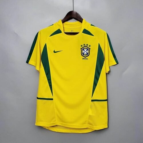5d3ae4ec CAMISETA BRASIL I 2002 HOMBRE (RETRO) - Zona Camisetas