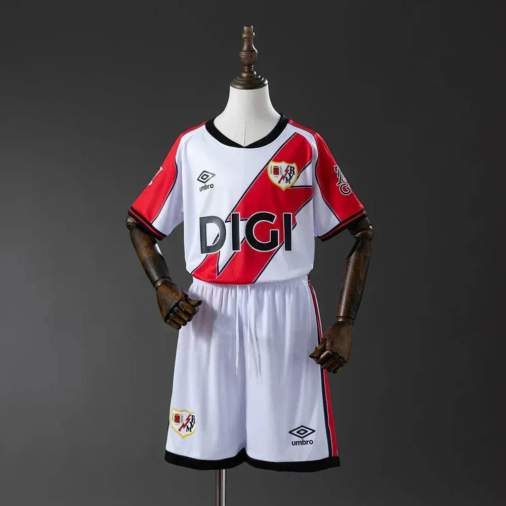 CAMISETA RAYO VALLECANO l 25/26 CONJUNTO INFANTIL - Zona Camisetas