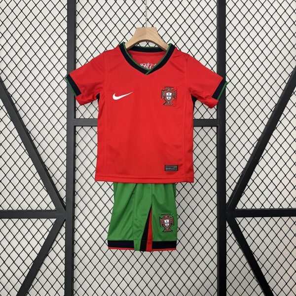 CAMISETA PORTUGAL EURO 2024 CONJUNTO INFANTIL - Zona Camisetas