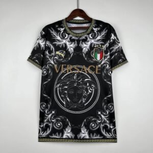 CAMISETA ITALIA EDICIÓN ESPECIAL BLACK 2024 HOMBRE (VERSIÓN FAN) - Zona Camisetas