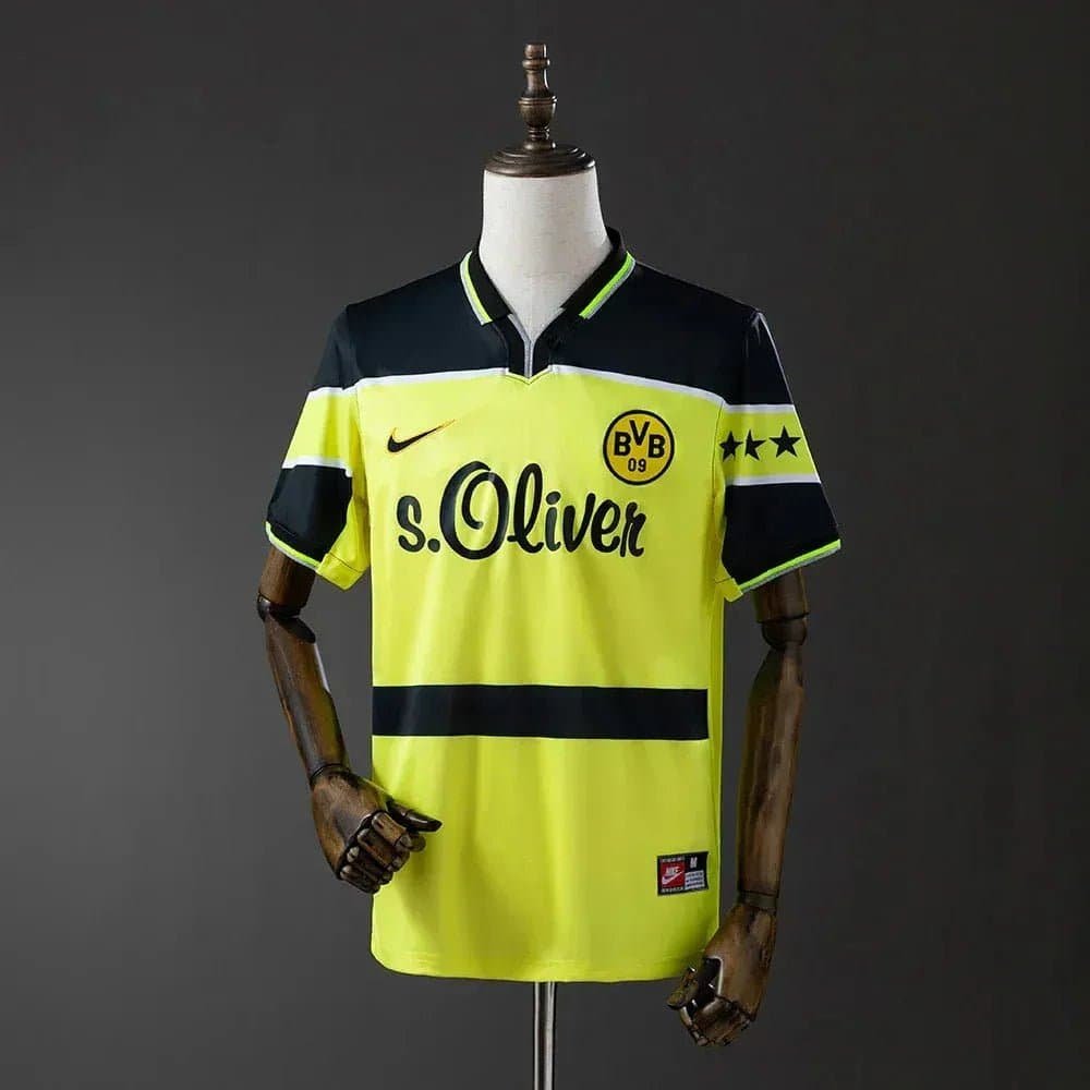 CAMISETA BORUSSIA DORTMUND I 1997 HOMBRE (RETRO) - Zona Camisetas