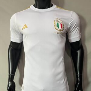 63c2ecfe CAMISETA ITALIA I ANIVERSARIO 125th 2024 HOMBRE (VERSION JUGADOR) - Zona Camisetas