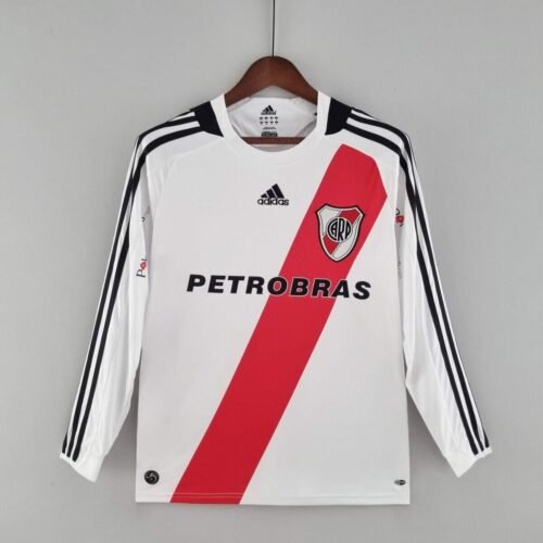 CAMISETA RIVER PLATE I 09/10 HOMBRE (RETRO) MANGA LARGA