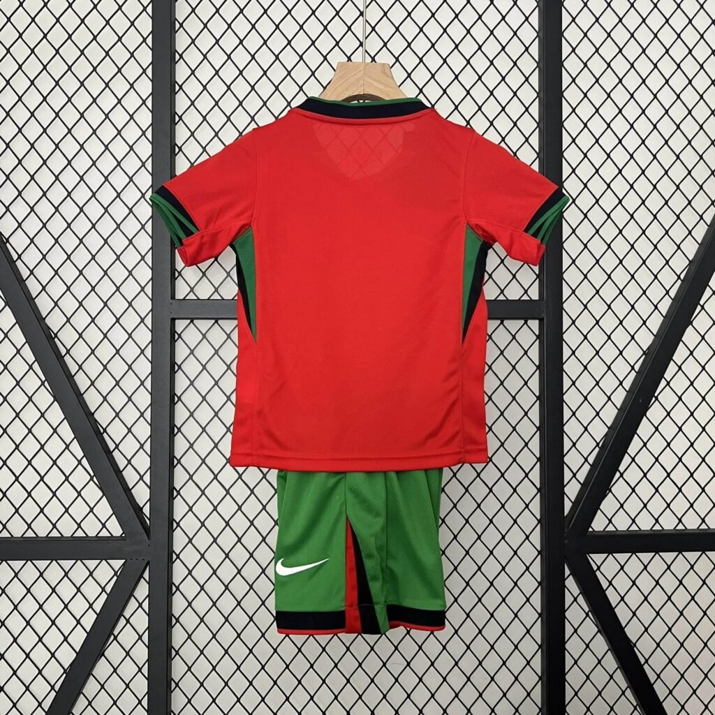 CAMISETA PORTUGAL EURO 2024 CONJUNTO INFANTIL - Zona Camisetas