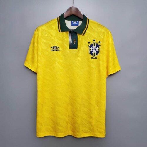68e09ad2 CAMISETA BRASIL I 91/93 HOMBRE (RETRO) - Zona Camisetas