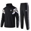 CONJUNTO LARGO ADIDAS BLACK l HOMBRE - Zona Camisetas
