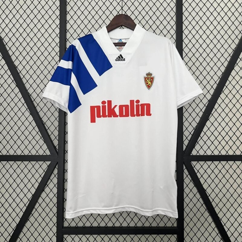 6b933a0b CAMISETA ZARAGOZA I 92/93 HOMBRE (RETRO) - Zona Camisetas