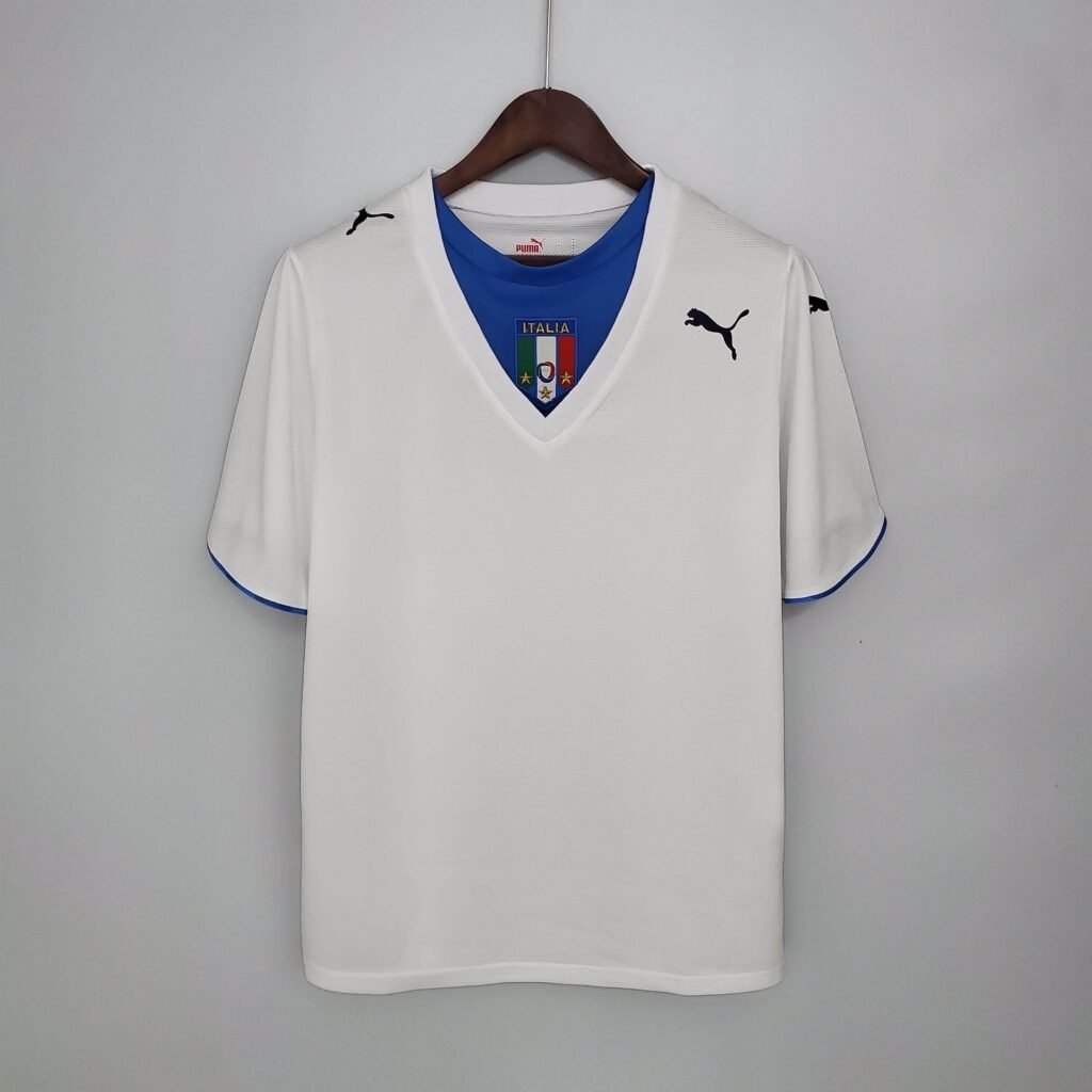 CAMISETA ITALIA II MUNDIAL 2006 HOMBRE (RETRO) - Zona Camisetas