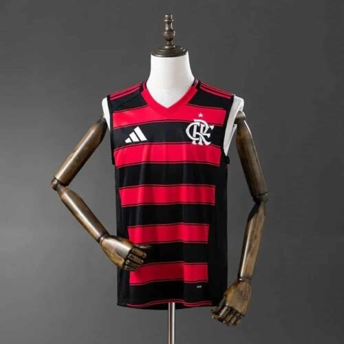 CAMISETA FLAMENGO I SIN MANGAS 25/26 HOMBRE (VERSIÓN FAN) - Zona Camisetas
