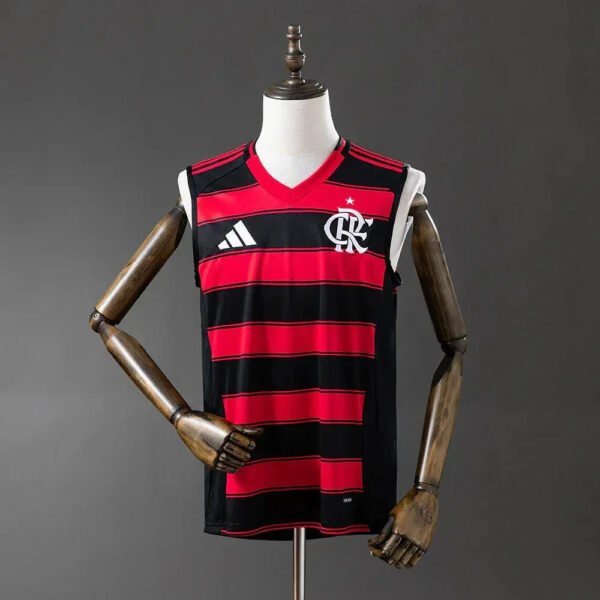 CAMISETA FLAMENGO I SIN MANGAS 25/26 HOMBRE (VERSIÓN FAN) - Zona Camisetas