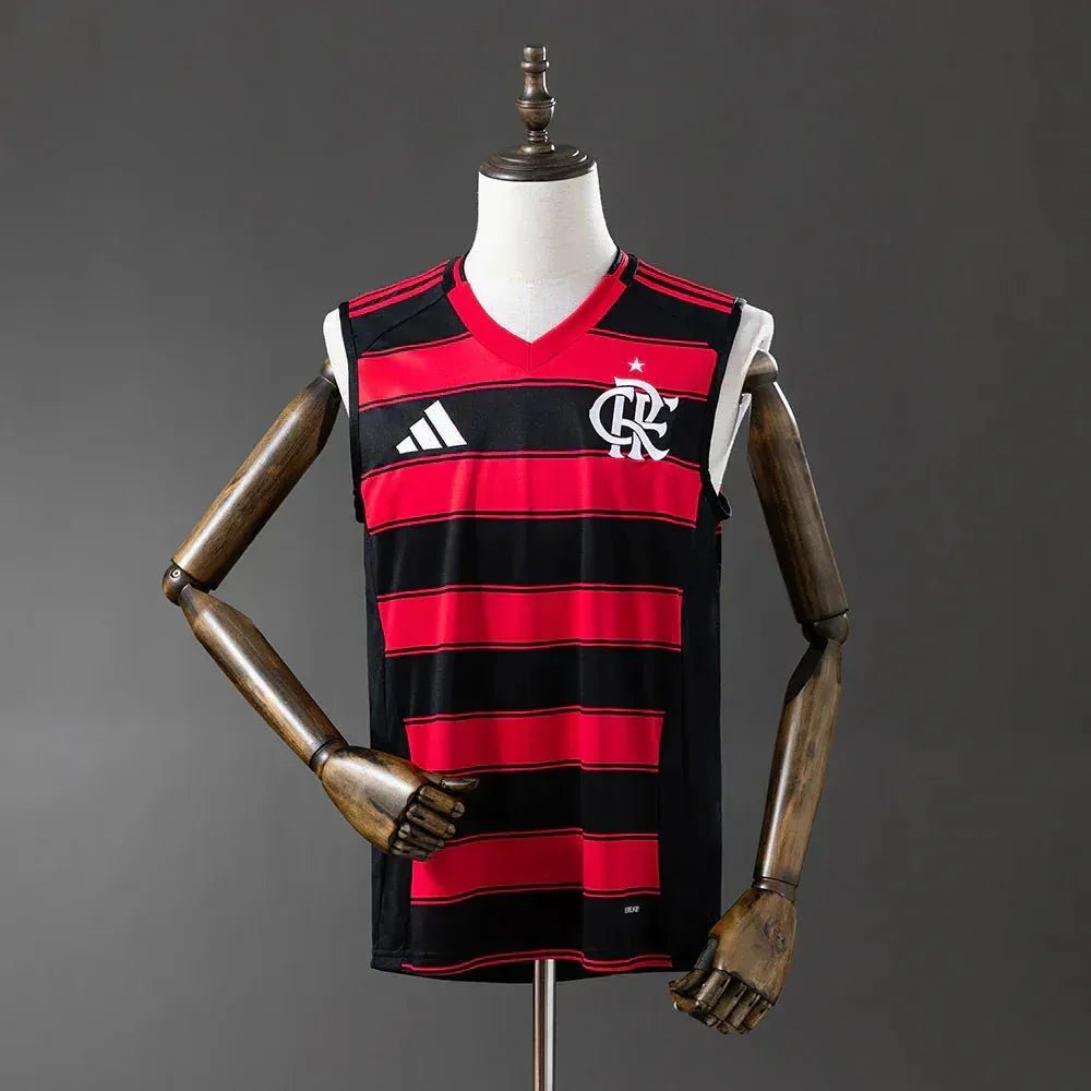 CAMISETA FLAMENGO I SIN MANGAS 25/26 HOMBRE (VERSIÓN FAN) - Zona Camisetas