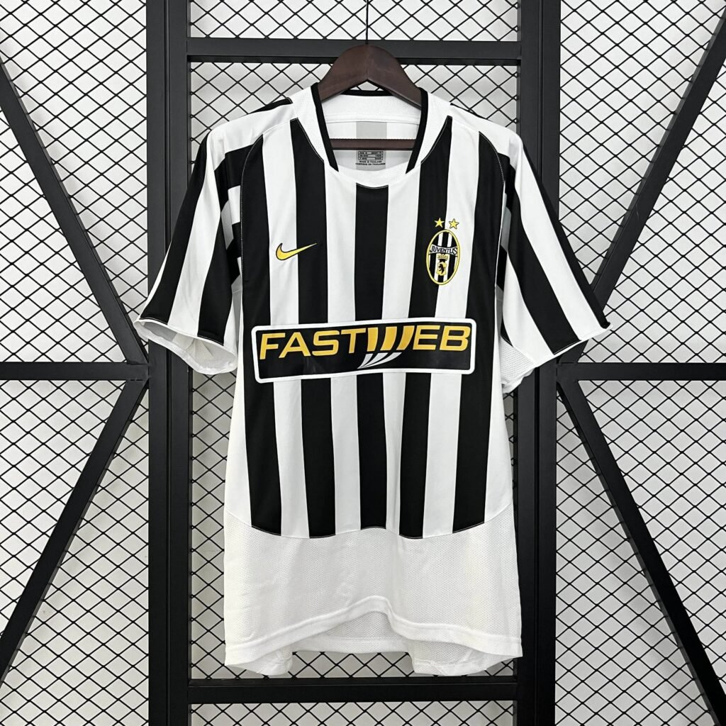 CAMISETA JUVENTUS I 03/04 HOMBRE (RETRO) - Zona Camisetas