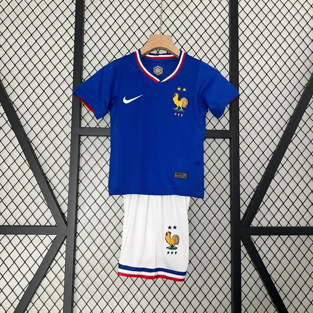 CAMISETA FRANCIA I EURO 2024 CONJUNTO INFANTIL - Zona Camisetas