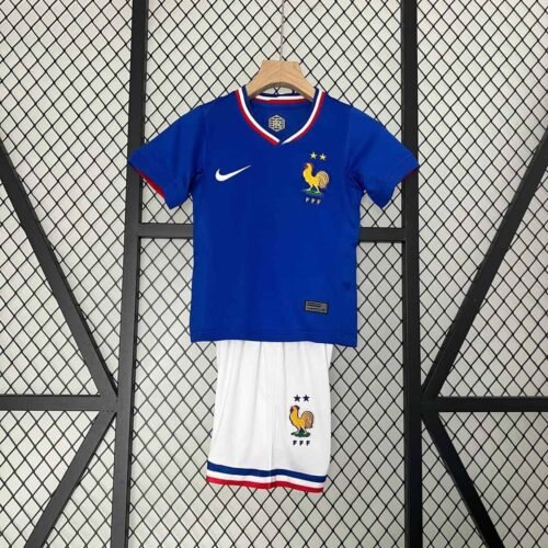 CAMISETA FRANCIA I EURO 2024 CONJUNTO INFANTIL - Zona Camisetas