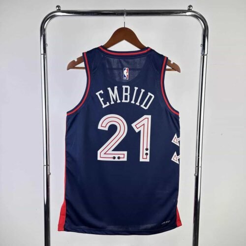 7563752c CAMISETA 76ers SEASON 24 HOMBRE EDICIÓN EMBIID (NBA) - Zona Camisetas