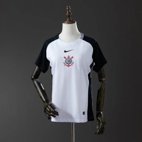 CAMISETA CORINTHIANS I 25/26 MUJER (VERSIÓN FAN) - Zona Camisetas