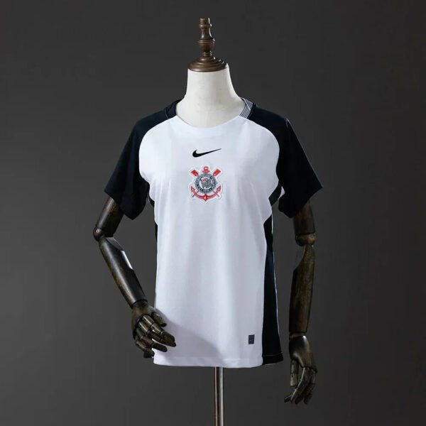 CAMISETA CORINTHIANS I 25/26 MUJER (VERSIÓN FAN) - Zona Camisetas