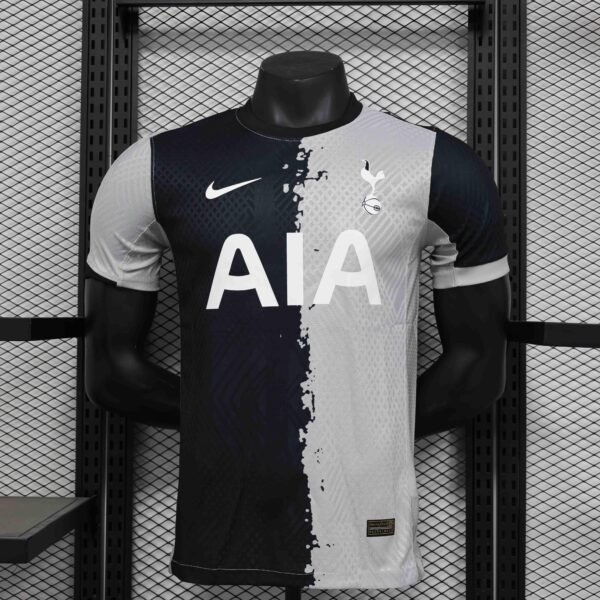 CAMISETA TOTTENHAM ll 24/25 GREY&BLACK HOMBRE (VERSIÓN JUGADOR)