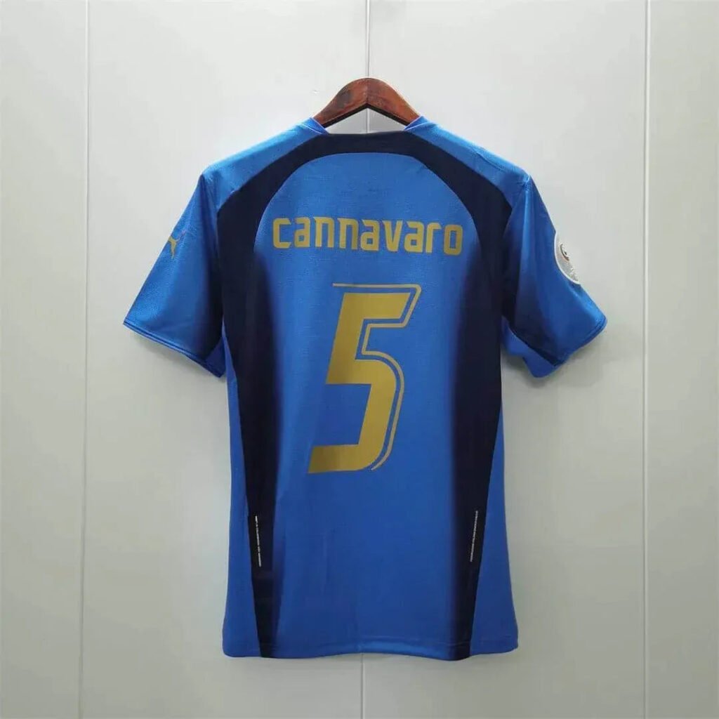 CAMISETA ITALIA I MUNDIAL 2006 HOMBRE (RETRO) - Zona Camisetas