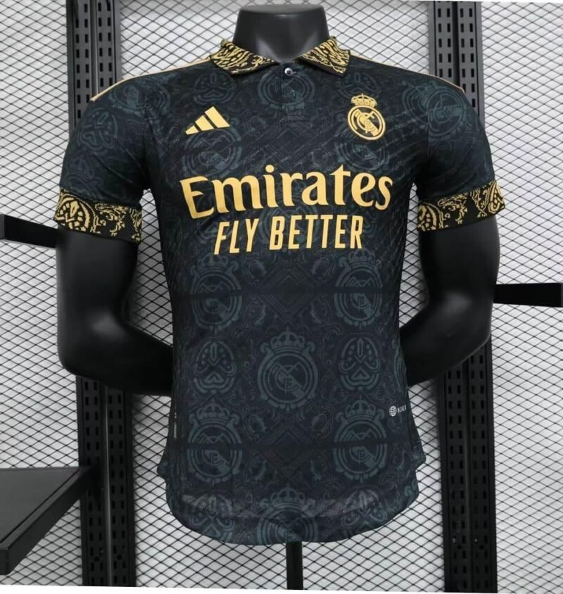 80f425c2 CAMISETA REAL MADRID EDICIÓN LIMITADA NEGRA 24/25 HOMBRE (VERSIÓN JUGADOR) - ZonaCamisetas