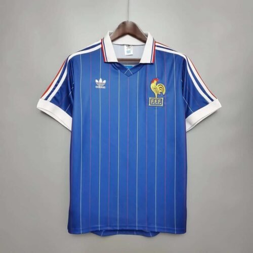 CAMISETA FRANCIA I 82/83 HOMBRE (RETRO) - Zona Camisetas