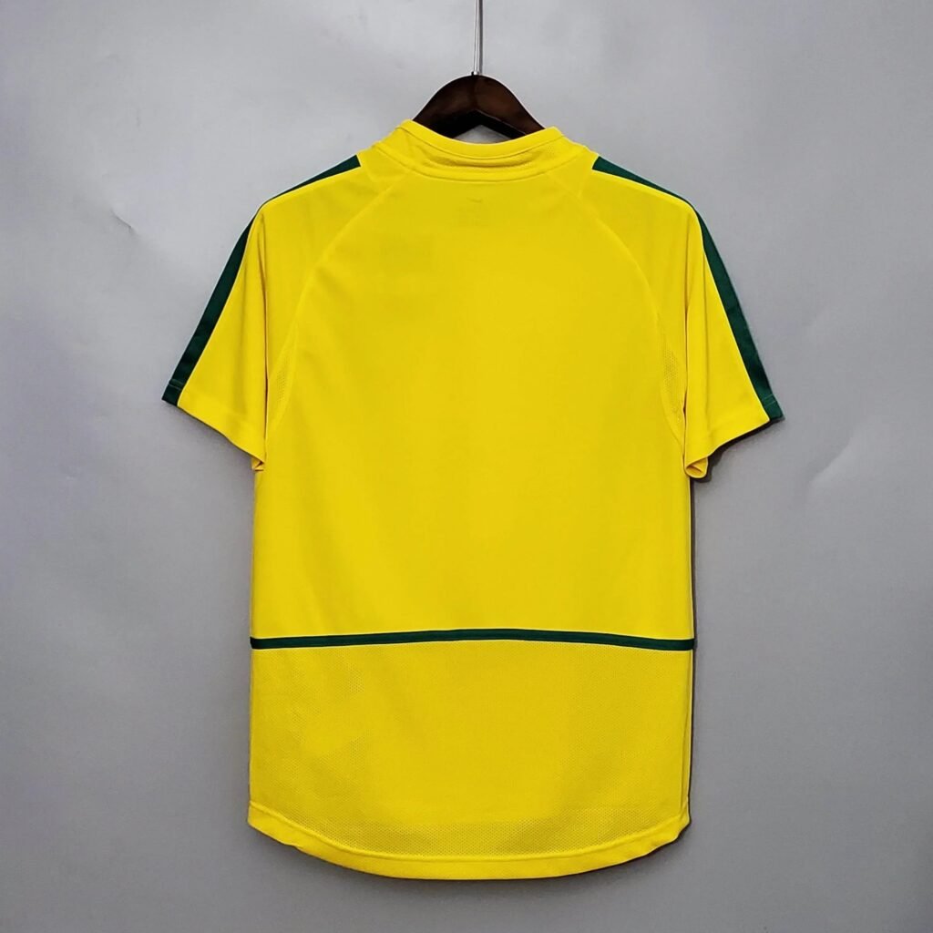 CAMISETA BRASIL I 2002 HOMBRE (RETRO) - Zona Camisetas