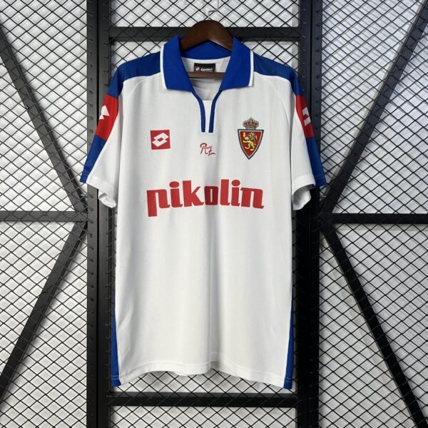 CAMISETA ZARAGOZA I 2004 HOMBRE (RETRO) - Zona Camisetas
