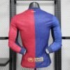 CAMISETA BARCELONA I 24/25 HOMBRE MANGA LARGA (VERSIÓN JUGADOR) - Zona Camisetas