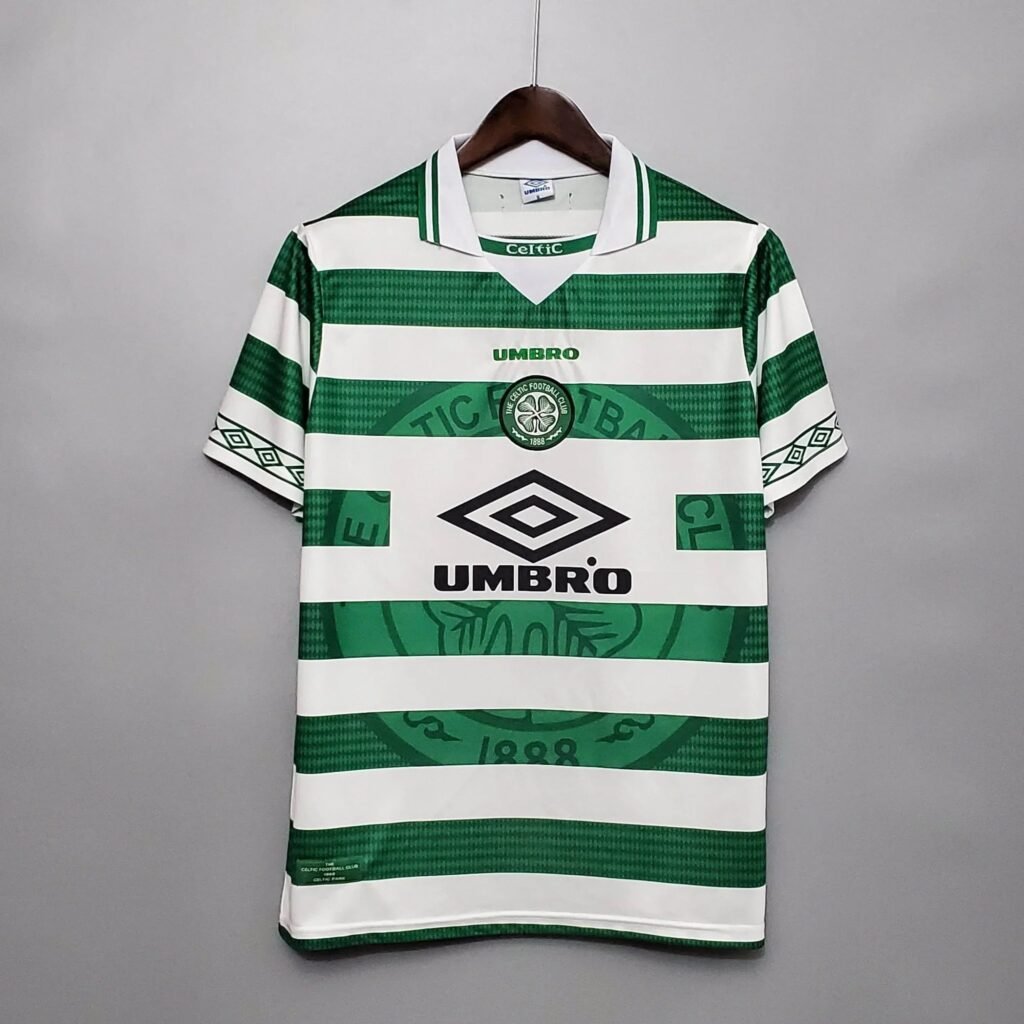 CAMISETA CELTIC I 98/99 HOMBRE (RETRO) - Zona Camisetas
