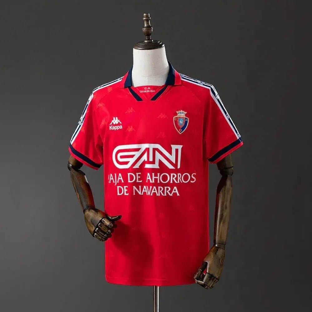CAMISETA OSASUNA I 95/97 HOMBRE (RETRO) - Zona Camisetas