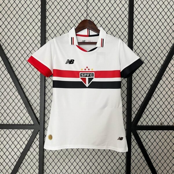 CAMISETA SÃO PAULO I 24/25 MUJER (VERSIÓN FAN) - Zona Camisetas