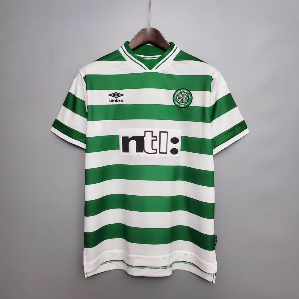 CAMISETA CELTIC I 99/01 HOMBRE (RETRO) - Zona Camisetas