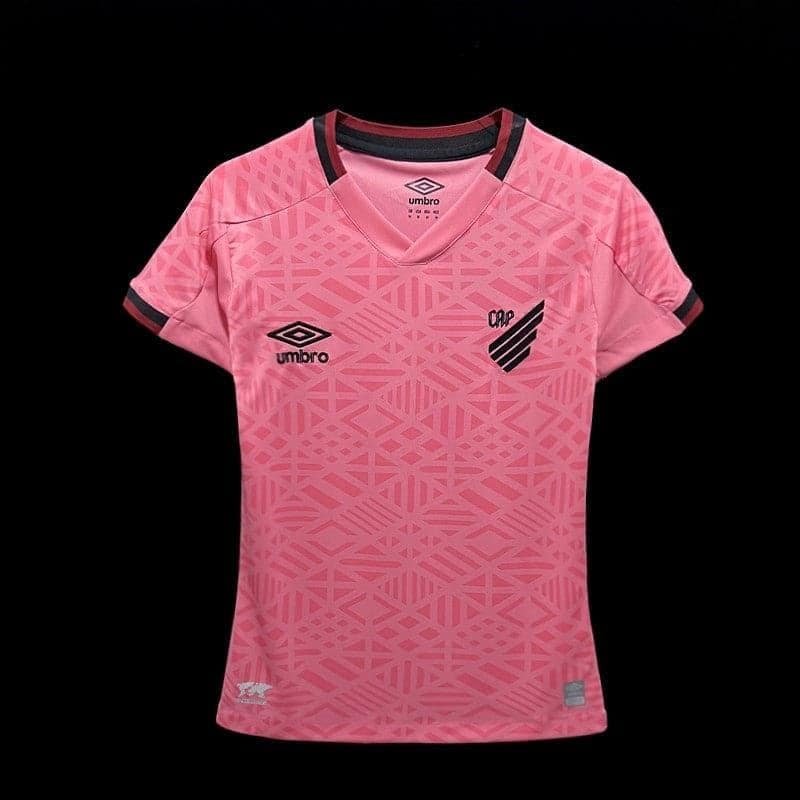 CAMISETA ATLETICO PARANAENSE ROSA I 23/24 MUJER (VERSIÓN FAN)