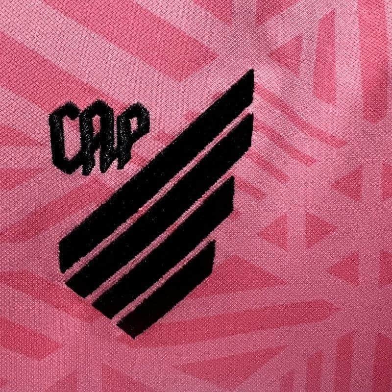 CAMISETA ATLETICO PARANAENSE ROSA I 23/24 MUJER (VERSIÓN FAN)