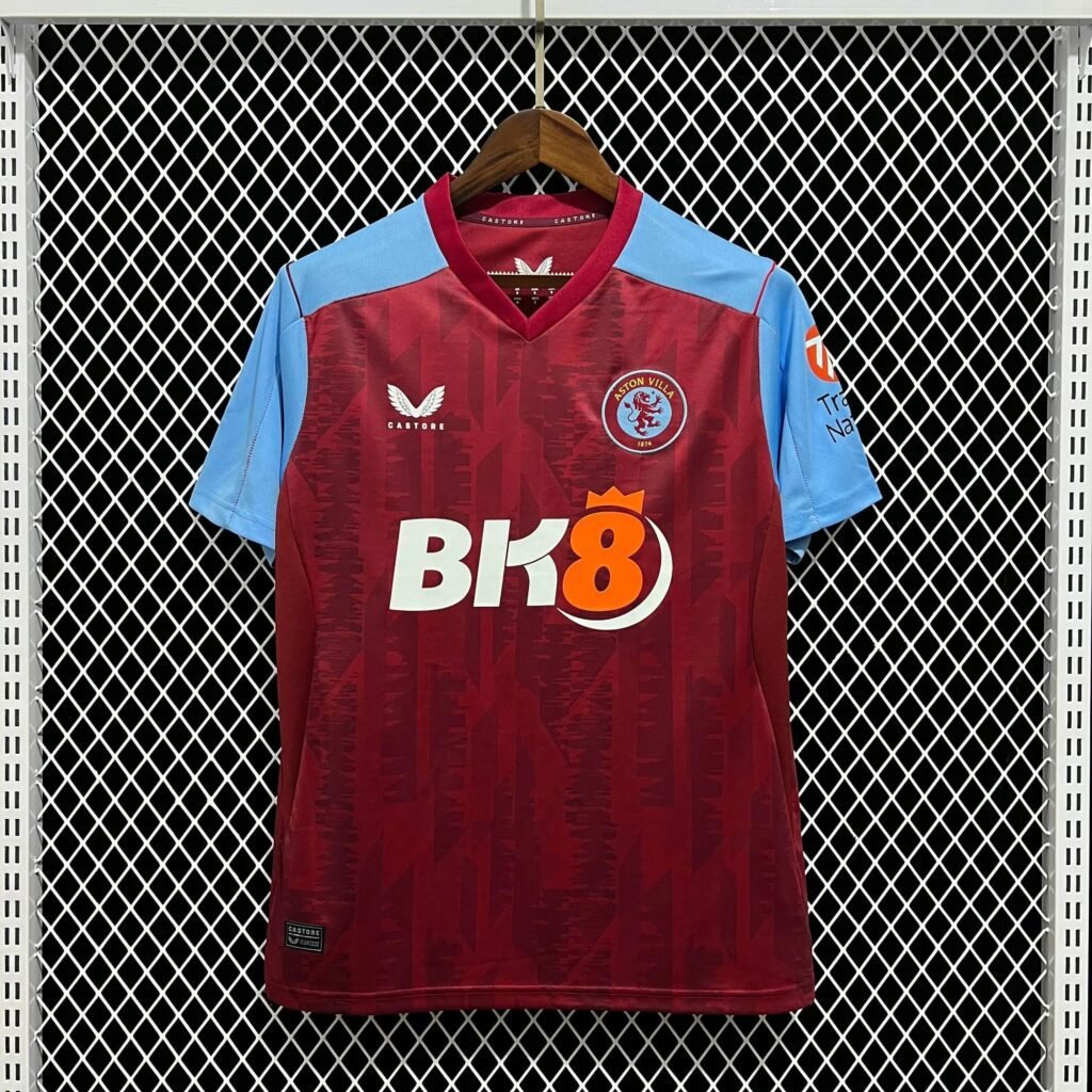 CAMISETA ASTON VILLA I 23/24 HOMBRE (VERSIÓN FAN) - ZonaCamisetas