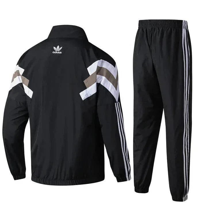 CONJUNTO LARGO ADIDAS BLACK l HOMBRE - Zona Camisetas