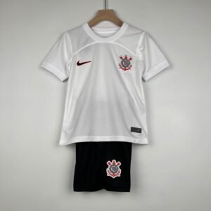 CAMISETA CORINTHIANS I 23/24 CONJUNTO INFANTIL - ZonaCamisetas