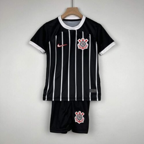 CAMISETA CORINTHIANS II 23/24 CONJUNTO INFANTIL - ZonaCamisetas
