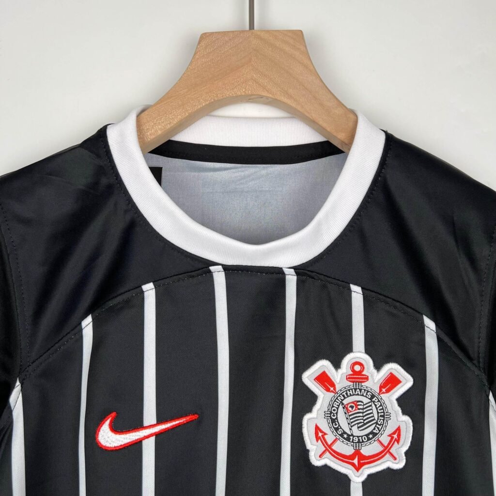 C40 CAMISETA CORINTHIANS II 23/24 CONJUNTO INFANTIL - ZonaCamisetas