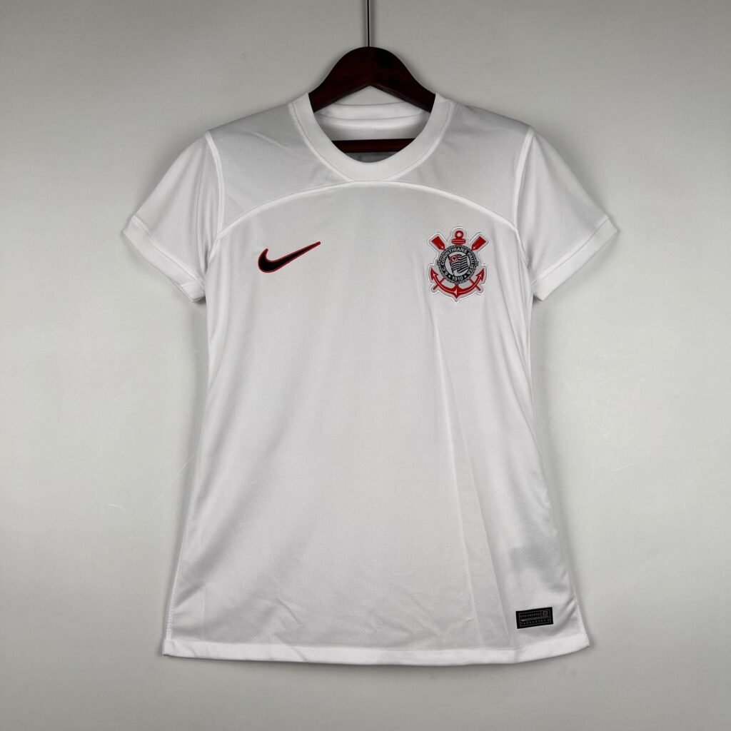 CAMISETA CORINTHIANS I 23/24 MUJER (VERSIÓN FAN) - ZonaCamisetas