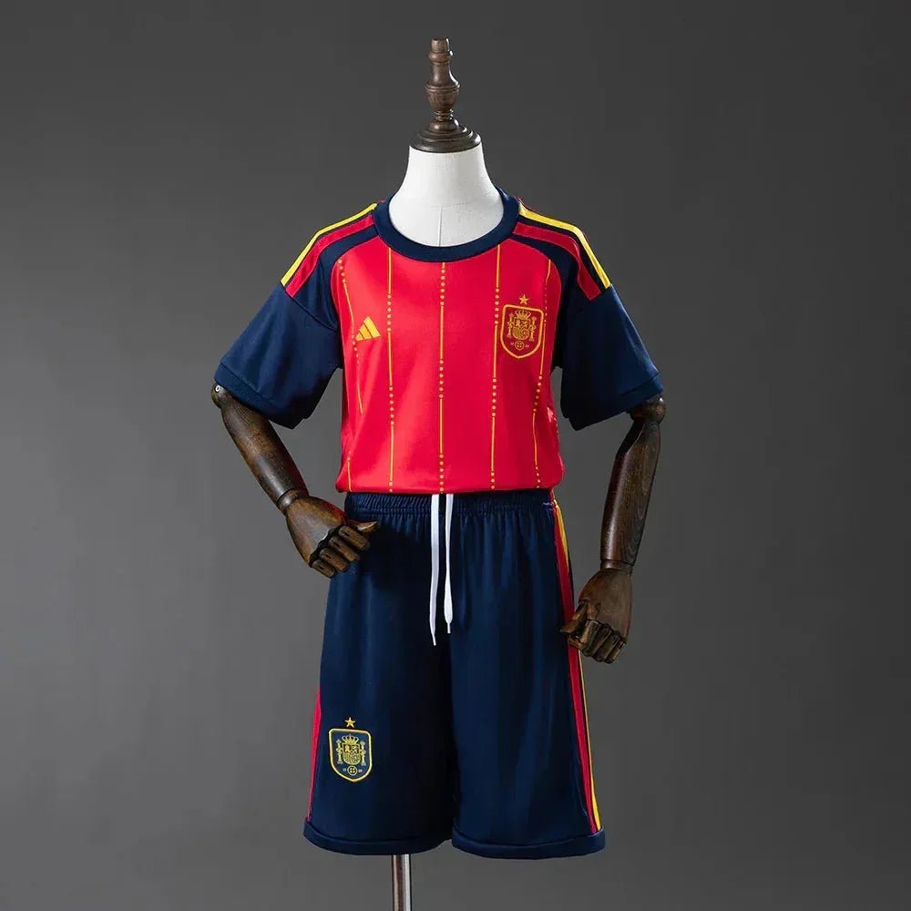CAMISETA ESPAÑA I 2026 CONJUNTO INFANTIL - Zona Camisetas