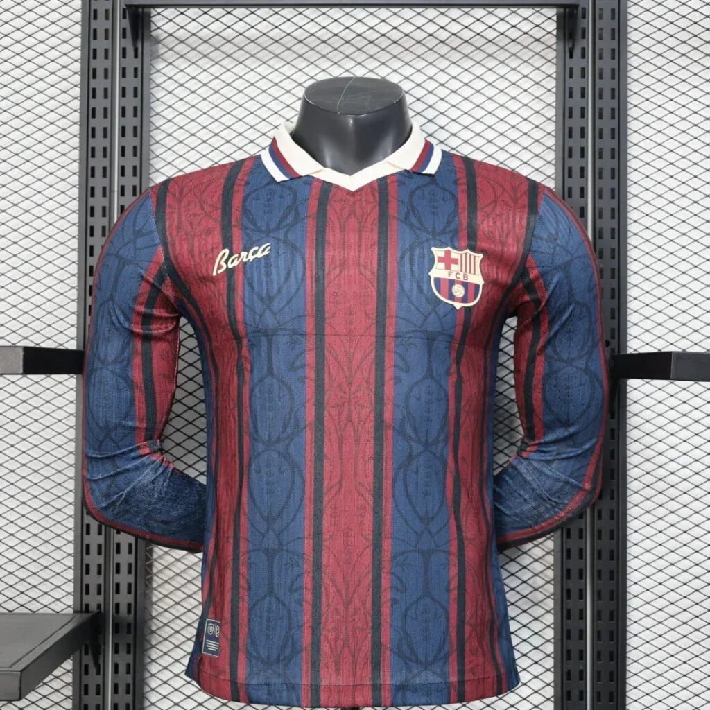 E20259DF-8862-49FB-B25B-470B46D9BE52_1a75dce2-615a-41d2-9dad-6dcdf353737d CAMISETA BARCELONA 125th MANGA LARGA HOMBRE (VERSIÓN JUGADOR) - Zona Camisetas